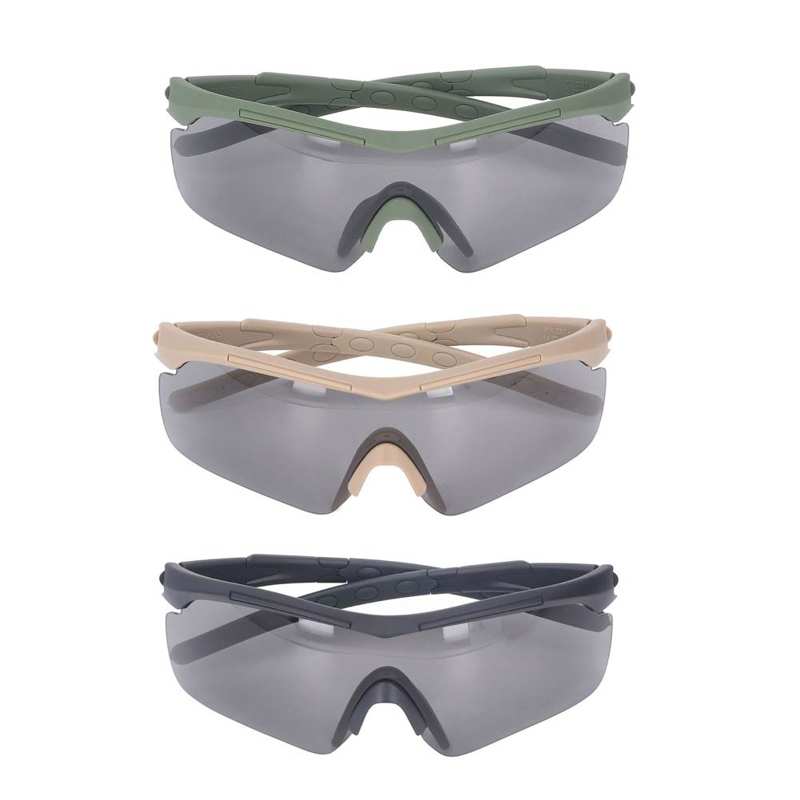 Sports Sunglasses Scratch Proof PC Sports Sunglasses Durable Ergonomic Corrosion Resistant Explosion Proof for Climbing